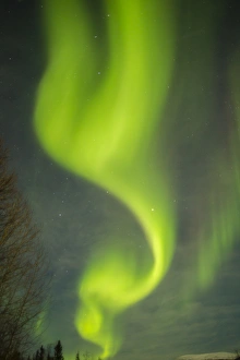 Images Dated 13th March 2014: USA, Alaska. Aurora borealis pattern. Credit as: Cathy & Gordon Illg / Jaynes Gallery