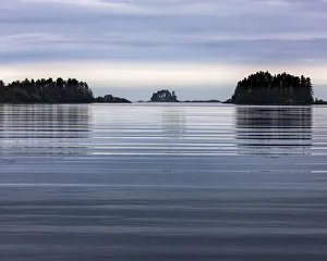 Composite Prints: USA, Alaska. Composite of seascape in Gulf of Alaska. Credit as