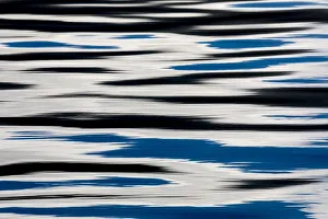 Aquamarine Prints: USA, Alaska, Craig. Reflection in rippled water