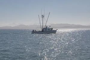 Commercial Fishing Prints: USA, Alaska, Craig. Trawler in Gulf of Esquibel
