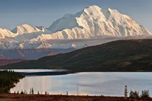 Majestic Prints: USA Alaska Denali Mt. McKinley from Wonder Lake