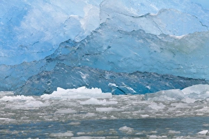 Images Dated 25th June 2010: USA, Alaska, Endicott Arm. Blue ice and icebergs