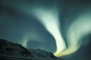 Mystical Prints: USA, Alaska, Gates of the Arctic National Preserve Northern lights (Aurora borealis)