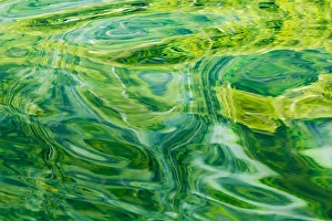 Images Dated 6th July 2013: USA, Alaska, Glacier Bay National Park. Abstract of water in Dundas Bay. Credit as