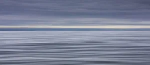 Blurred Prints: USA, Alaska. Gulf of Alaska. Panorama of abstract seascape in Gulf of Alaska