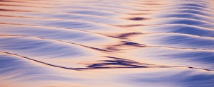 Icy Strait Prints: USA, Alaska, Icy Straight. Sunset reflections on water