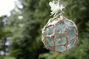 Images Dated 21st August 2015: USA, Alaska, Ketchikan, antique Japanese glass fishing floats