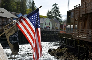Images Dated 21st August 2015: USA, Alaska, Ketchikan, Creek Street
