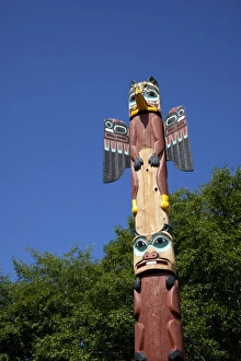 USA, Alaska, Ketchikan, Saxman Totem Park
