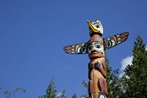 USA, Alaska, Ketchikan, Saxman Totem Park