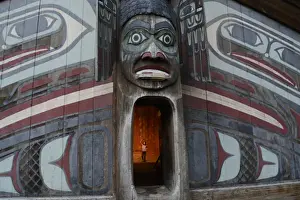 Images Dated 19th August 2015: USA, Alaska, Ketchikan, Totem Bight State Historical Park