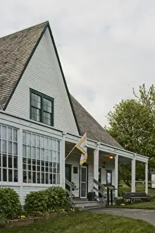 Images Dated 28th June 2008: USA, Alaska, Kodiak, Erskine House is the Oldest Russian Structure in the State of Alaska
