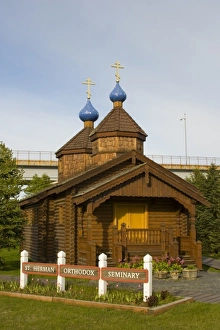 Onion Dome Prints: USA, Alaska, Kodiak, St. Herman Orthodox Seminary