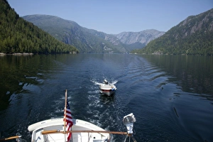 USA, Alaska, Misty Fjords National Park, Punchbowl entrance