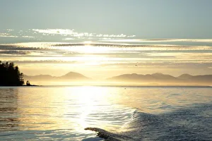 Ketchikan Prints: USA, Alaska, Southeast near Ketchikan, sunset