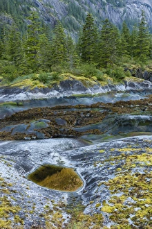 USA, Alaska, Tongass National Forest. Scenic view of Fords Terror. Credit as