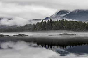 Images Dated 7th April 2020: USA, Alaska, Tongass National Forest. Reflections in Mirror Harbor