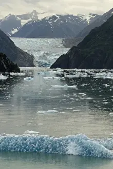 USA, Alaska, Tracey Arm. View of South Sawyer Glacier