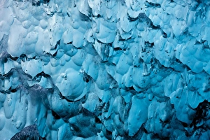 Images Dated 12th July 2010: USA, Alaska, Tracy Arm-Fords Terror Wilderness, Close-up of deep blue glacial iceberg
