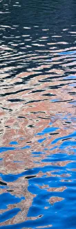 Grand Canyon Prints: USA, Arizona. Abstract reflections on the Colorado River, Grand Canyon National Park