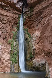 Images Dated 24th June 2020: USA, Arizona. Deer Creek Falls, Grand Canyon National Park