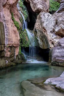 Oasis Prints: USA, Arizona. Elves Chasm, Grand Canyon National Park