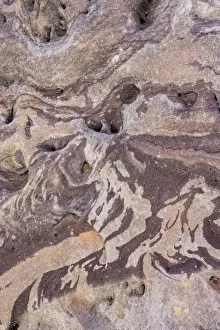 Images Dated 24th June 2020: USA, Arizona. Geological formations, canyon wall detail, 75 Mile Creek