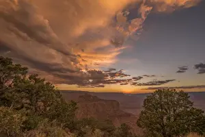 Arizona Prints: USA, Arizona, Grand Canyon, Grand Canyon National Park south rim