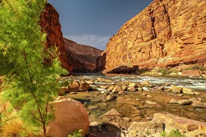 Marble Canyon Prints: USA, Arizona, Grand Canyon National Park. House Rock Rapid in Marble Canyon