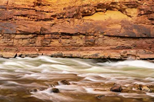 Marble Canyon Prints: USA, Arizona, Grand Canyon National Park. House Rock Rapid in Marble Canyon