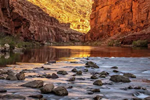 Marble Canyon Prints: USA, Arizona, Grand Canyon National Park. House Rock Rapid in Marble Canyon