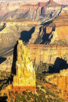 Overview Prints: USA, Arizona, Grand Canyon National Park. Landscape from North Rim of Point Imperial