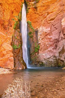 USA, Arizona, Grand Canyon National Park. Deer Creek Falls scenic