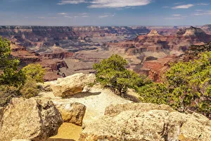 North Rim Prints: USA, Arizona, Grand Canyon National Park. Landscape from North Rim of Cape Royal