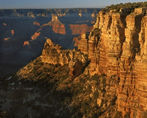 South Rim Prints: USA, Arizona, Grand Canyon National Park, Sunset