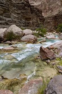 Images Dated 24th June 2020: USA, Arizona. Havasu Creek, Havasu Creek Canyon, Grand Canyon National Park