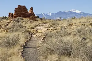 Images Dated 15th March 2012: USA, Arizona. Native American ruins at Wupatki National Monument