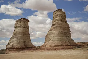 Prints of USA, Arizona, Navajo Indian Reservation. Elephant Feet rock formation. Credit as: Don Grall / Jaynes Gallery / DanitaDelimont.com Images Dated 2019 June: USA, Arizona, Navajo Indian Reservation. Elephant Feet rock formation