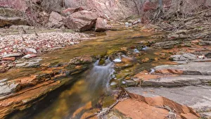 Images Dated 8th January 2021: USA, Arizona. Oak Creek Canyon near Sedona