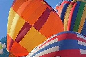 USA, Arizona, Page. Close-up of balloons at Hot Air Balloon Festival. &copy;Don Paulson / Jaynes Gallery / DanitaDelimont.com