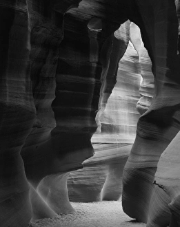 Images Dated 11th February 2013: USA, Arizona, Red sandstone walls of Antelope Canyon