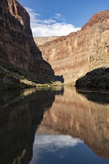 Still Prints: USA, Arizona. Reflections on the Colorado River, Grand Canyon National Park