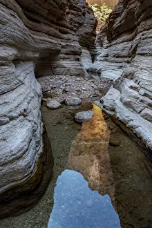 Deep Prints: USA, Arizona. Reflections in Matkatamiba Canyon, Grand Canyon National Park