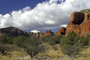 Images Dated 15th January 2006: USA, Arizona, Sedona. Scenic Red Rock formations of Sedona, Arizona