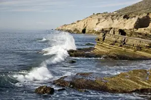 Point Loma Prints: USA, CA, San Diego. Tidepool areas at Cabrillo National Monument, Point Loma