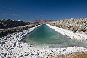Amboy Prints: USA, California, Amboy. Salt flats, Bristol Dry Lake, Mojave Desert