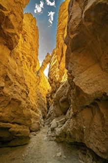 Slot Canyon Prints: USA, California, Anza Borrego Desert State Park