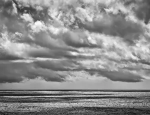 Images Dated 31st March 2012: USA, California, Big Sur, Late afternoon clouds over Pacific from Rocky Point