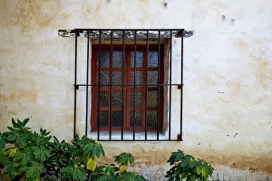 Mission Prints: USA, California, Carmel. Inside the grounds at the Carmel Mission Basilica Museum