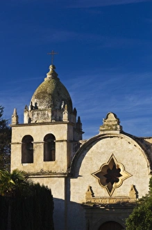 Images Dated 27th December 2010: USA, California, Central Coast, Carmel-By-The-Sea, San Carlos Borromeo de Carmelo Mission